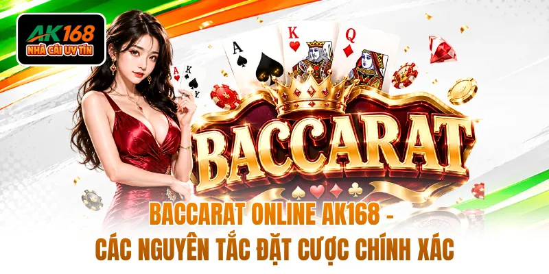 Baccarat Online AK168 - Các Nguyên Tắc Đặt Cược Chính Xác