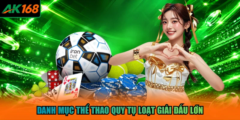 Danh mục thể thao quy tụ loạt giải đấu lớn