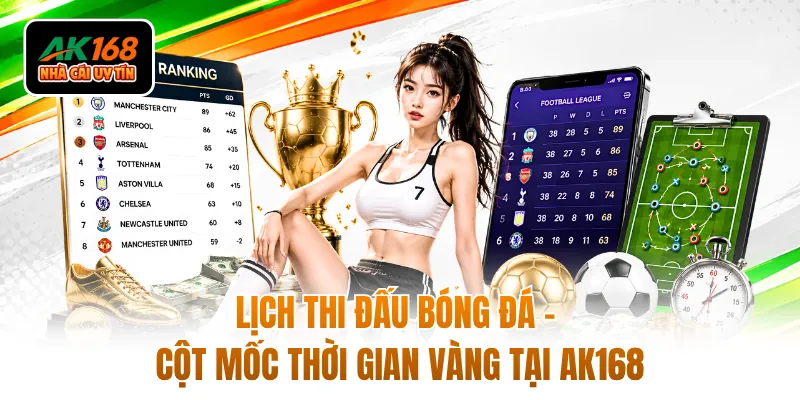 Lịch Thi Đấu Bóng Đá - Cột Mốc Thời Gian Vàng Tại AK168