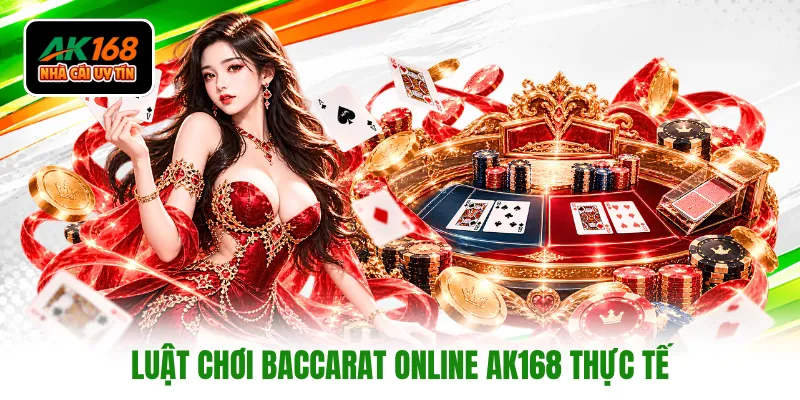 Luật chơi Baccarat online AK168 thực tế