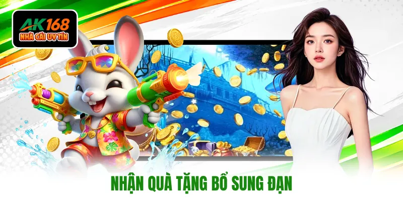 Nhận quà tặng bổ sung đạn
