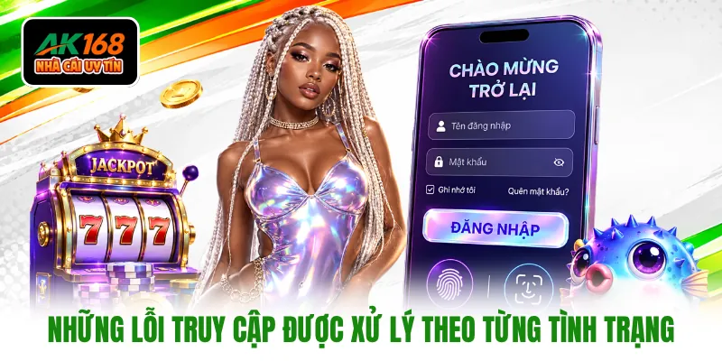 Những lỗi truy cập được xử lý theo từng tình trạng