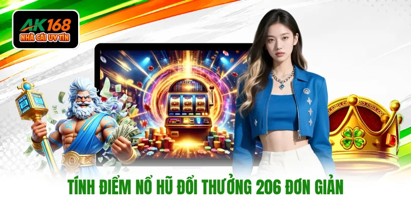 Tính điểm nổ hũ đổi thưởng 206 đơn giản